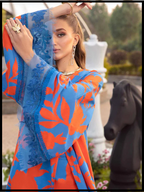 Digital Printed 3 Piece Swiss Lawn With Silk Dupatta 60