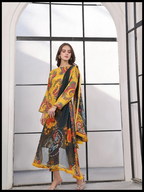 Digital Printed 3 Piece Swiss Lawn With Silk Dupatta 56